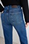 Premium Koyu Mavi Az Esnek Normal Bel Slim Straight Jeans TWOAW27JE00072 - 6