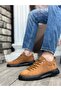 BA0331 Lace-up Men's High Sole Taba Suede Black Sole Sports Shoes - 2