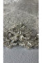 Milas Non-Slip Sole, Dowry, Velvet Lace-Detail 2-Piece Super Luxury Oval Bath Mat Set Brown - 8