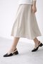 Bologna Women's Patent Leather Heeled Ballerina Shoes – 5 cm Heel, Casual and Office Elegance 1103 - 5
