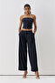Ss6168 Pleated Pocket Detailed Loose Trousers - 2