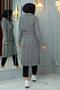 Pocketed Kachet Coat Black 19163 - 4