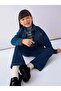 Girl's Denim-Look Spanish Style Leggings 2-10 Years Dark Blue - 2