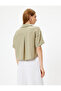 Pocket Shirt Short Sleeve Drop Shoulder Classic Collar - 4