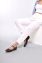 '' Nükhet'' Ballerina Round Toe Closed Helmet Flat Sole Orthopedic New Season - 3