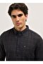 Men's Black Checked Slim Fit Casual Shirt for Every Occasion - 5