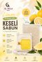 Natural Pumpkin Fiber Lemon Extract Soap Set Natural Pumpkin Fiber Bath Scrub - Pumpkin Fiber Facial Scrub