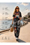 Custom Digital Printing Stone Embroidered Tracksuit Set - 2