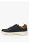 Navy Blue Men's Leather Sneaker Romina m Shoes - 2