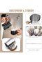 Stainless Steel Dairy Frothing Pitcher with Latte Art Pen,20oz Steaming Cup with Heat-Resistant Wood Handle and Internal Scale - 2