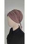 Hijab Swimming Cap (Sea and Pool Cap), Matching with the Hijab and Swimsuit Top, Mink Color. - 5
