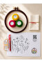 Modern Embroidery Starter Kit Spring Flowers (Set-5)