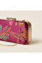 Valley Ethnic Pattern Bag Plum - 2