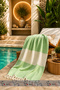 100% Natural Cotton Diamond Peshtemal Bath Towel Turkish Towel Hammam Beach Towel - 3