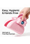Dog & Cat Poop Portable Scooper with Bag Dispenser Includes 15 Bags-Pink - 2