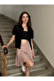 Flared Shorts Skirt Women's Cream - 3