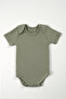 Unisex 4-Piece Short Sleeve Baby Bodysuit Set - Softly Clouds |   4 Color Baby Bodysuit Set - 8