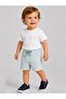 Striped 6-18 Months Shorts - Green