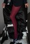 Bomvu Burgundy Opak Women's Pantyhose - 4