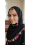 Needlepoint Black Color Prayer Cloth