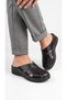 Women's Genuine Leather Closed-Front Comfortable Casual Women's Flexible Nurse Chef Daily Sabo Home Slippers - 3