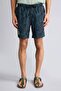 Regular Fit Printed Flexible Textured Mesh Lined Short Length Sports Swim Shorts A4185Ax23Hs - 3