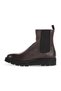 Brown Ppe Leather Men's Sports Boots 01Mr12800 - 3