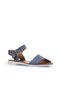 Blue Dark Alf Suede Women's Flat Sandals 01Wa3011 - 2