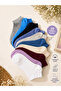 10 Pairs Economical Package Nopeli Patterned Women's Short Cotton Combed Cotton Booties Socks Set