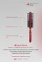 1018 Hair Brush Blow Drying, Combing, Styling - Heat Resistant, Anti-Frizz - 6