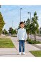 Boys Mint Mandarin Collar Shirt With T-Shirt Piece - 5
