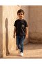 Boys Black Printed T-Shirt - 5