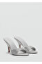 Rhinestone Stone Wedge Heel Sandals