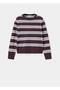 Striped thin knitwear sweater - 3