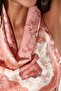 Halter Collar Patterned Blouse - 7