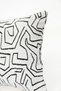 غطاء وسادة منقوش بنمط هندسي من مونفي 30×50 - 3