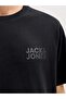 Men's Black3 Jjecorp Logo Tee Ss O-Neck Noos T-Shirt 12151955-Black - 5