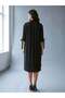 Women's Black Buttoned Shirt Dress – Linea Fit |   Flowing Form |   Breathable Woven - 2