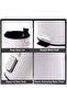 White Farmhouse Bathroom Trash Can with Lid and Pedal, Rustic Garbage Can - 3