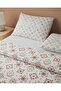 Dream Printed Cotton Double Pique Set 200X220 cm Pink - 2