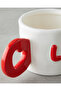 Love More Stoneware Mug 400 ml Pink - 3