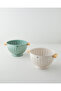 Peony Steel Strainer 30,5X16 cm Cream - 4