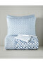 Symetra Easy Iron Double Duvet Cover Set with Sheet 200x220 cm Blue
