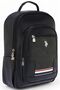 U.S. Polo Assn. Plcan250132 Vegan Faux Leather Backpack with Laptop Compartment and Crossbody Bag with Shoulder Strap - 2