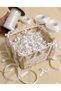 Ecru (Off-White) Wedding Favors, Gift Decoration, Balloon Ornament, Bow Satin Ribbon 10 mm 50 Pieces - 6