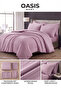 4-Piece Luxury King Size Striped Bedding Set – Duvet Cover 220×240 cm, Fitted Bedsheet 200×200+30 cm & 2 Pillow Covers 48×74+5 cm | Hotel-Style Premium Bed Linen Set - 3