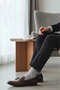 3-Piece Gray Men's Cotton Seamless Flexible Booties Socks - Basic - 3