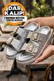 Women's Premium Slippers with Silver Buckle, Stylish Design, Comfortable Sole, Summer Slippers - 3