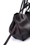 Valore Faux Leather Wallet Detailed Women's Shoulder Bag Black - 4