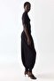 Balloon-leg twill trousers - 3